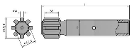 Imagem — Punhos adaptadores 4132-2545-F02