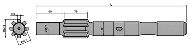 Imagem — Punhos adaptadores 4038-5345-F12